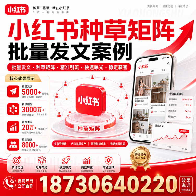 图木舒克小红书种草矩阵批量发文案例